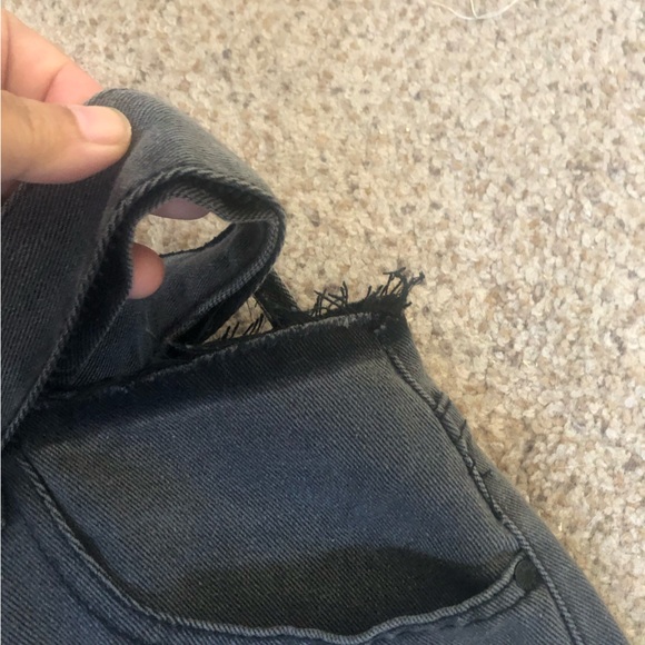 Blue Savvy Distressed Shorts - Picture 2 of 7